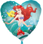  Disney Hercegnők, Ariel Curious fólia lufi 46 cm (PNN95669)