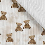 Takoy Konfekciós bordás Jersey Takoy barna plüss maci