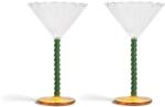 &k amsterdam borospohár készlet Perle Set 2 db - többszínű Univerzális méret