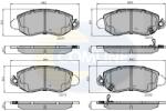 COMLINE set placute frana, frana disc COMLINE CBP31108 - centralcar
