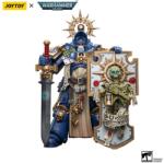 JOY TOY Warhammer 40k Action Figure 1/18 Ultramarines Primaris Captain with Relic Shield and Power Sword 12 cm (JT6465) Figurina