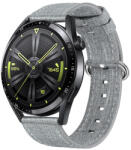 BSTRAP Denim curea pentru Huawei Watch GT2 42mm, gray (SSG030C0207)