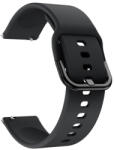 BSTRAP Silicone V2 curea pentru Garmin Venu 2 Plus, black (SSG002C0110)