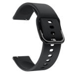 BSTRAP Silicone V2 curea pentru Samsung Galaxy Watch 3 41mm, black (SSG002C0101)