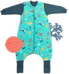 Slumbersac Sac de dormit cu picioruse si maneca lunga detasabila Under the Sea 90 cm + manseta 2.5 Tog (CJ792-25FSN)