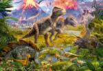 Educa - Puzzle Jan Patrik Krasny: Dinosaur Meeting - 500 piese
