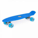 Ecotoys Penny board pentru copii cu lumini LED, Albastru, Ecotoys Skateboard