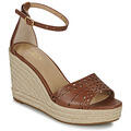 Lauren Ralph Lauren Szandálok / Saruk HAANA-ESPADRILLES-WEDGE Barna 39