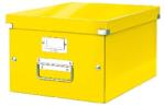 Leitz Leitz: Doboz, A4 méret, LEITZ "Click and Store", sárga (60440016)