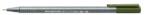 STAEDTLER Staedtler: Tűfilc, 0, 3 mm, STAEDTLER "Triplus 334", olivazöld (334-57)