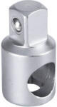 Fortum adapter hosszabbító szárhoz 1/2", 3/8" belső lyukkal