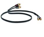 QED Cablu interconect analogic 2RCA - 2 RCA QED Profile Audio 1 m