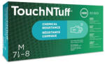 Ansell Touch N Tuff 92-600 mănuși fără pulbere, mărimea 7, 5-8, verde, 100 buc