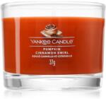 Yankee Candle Pumpkin Cinnamon Swirl viaszos gyertya 37 g