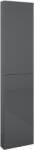 Roca Extra dulap 40x12.6x180 cm laterala pe perete antracit A857911153 (A857911153)