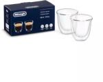 Delonghi Set 2 Pahare Espresso Delonghi DLSC310 90ml Transparent (DLSC310) Pahar