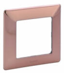 Legrand Valena Life 1-es keret, réz dekor - 754161 (754161)