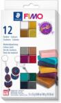 FIMO Staedtler FIMO Effect Glitteres szinező anyag 12x25g - Vegyes színek (8013 C12-4) (8013 C12-4)