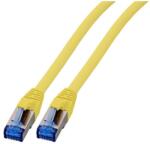 EFB-Elektronik RJ45 Patchkabel S/FTP, Cat. 6A, Cat7 TPE superflex, 0, 5m, ge (K5525FGE. 0, 5) (K5525FGE.0,5)