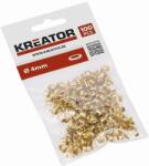 Kreator KRT616102 - gyűrű, sárgaréz 4mm 100 darab (KRT616102)