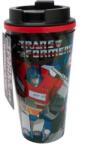thumbsUp! Thumbs Up! Transformers Dupla Falú Utazó Termosz Bögre 450 ml - Fekete Mintás