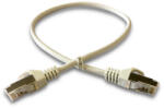 Datacom Patch kábel S/FTP CAT6A 0, 5m szürke (1690)