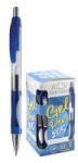 Junior 205A gél toll műanyag 0, 5 mm-es kék csővel, átlátszó (5238B)