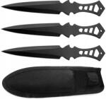  Dobókés - készlet tokkal 3 db 19 cm 19 cm