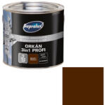 Supralux Orkán 3in1 Profi zománcfesték fémre, selyemfényű RAL 8011 dióbarna 2, 5 l (5615638)