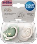 Canpol babies Canpol babies, Goose, suzeta din silicon, simetrica, 6-18 luni, 2 buc