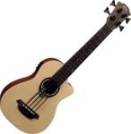 LAG TKB-150CE Tiki Uku Natural Ukulele bas (TKB150CE)