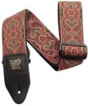 Ernie Ball Classic Jacquard Crimson Paisley Curea de chitară (<![CDATA[P04162]]>)