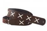 RightOnStraps Legend DG Brown Curea de chitară (SPECIAL-GILMOUR-BRN)