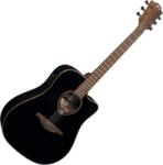 LÂG GUITARS Tramontane 118 T118DCE Black Chitară electro-acustică Dreadnought