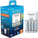 Panasonic-eneloop Panasonic Incarcator Panasonic Eneloop Advanced, include 4 x Eneloop R6 AA 2000mAh, K-KJ17MCD40E (52017E40) Incarcator baterii