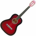 Pasadena SC041 Red Burst Класическа китара с размер 3/4