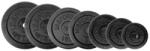 inSPORTline Set 2x7 discuri fonta inSPORTline Castblack 2x 0, 5-20 kg 30 mm