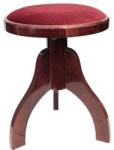 Bespeco SG3 Кръгла табуретка за пиано Mahogany (SG3MLVR)