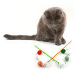 AFP All for paws Jucarie Undita Fluffy Wand - shop4pet