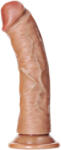 RealRock - dildo realistico - 15, 5 cm - culoare natur închis (7423522626603) Dildo