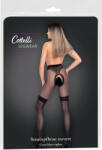 Cottelli Collection - dresuri deschise cu inserții plasă - negru - 5 (25303251641)