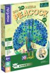 mierEdu Puzzle 3D eco, mierEdu, Paun Deluxe, 108 piese (N00000425_001) Puzzle