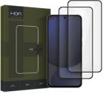HOFI FNS0343 Samsung Galaxy S24 FE HOFI Glass Pro+ üveg képernyővédő fólia, 2 db-os csomag, fekete (FNS0343)