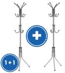 Rauman Állványakasztó Harlan 1 + 1 INGYENES, króm