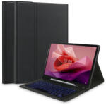 Tech-Protect Lenovo Tab P12 12.7" TB-370 Tok - Tech-Protect SC Ceruzatartóval és Angol Billentyűzettel - Fekete (9319456606188)