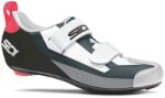 SIDI T-5 Air Triathlon országúti cipő [fekete-fehér-korall, 44]