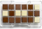 Decora Csokoládé négyzet alakú forma 20x12x2cm - Decora (0050092)