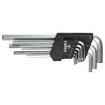 Topex imbuszkulcs készlet, hosszított 1, 5-10mm (9db/készlet) (T35D956)