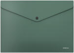 ErichKrause Dosar cu butoane Erich Krause - Diagonal Classic, A4, verde (50296)