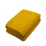 Somnart Set 2 prosoape de corp bumbac 100%, 600gsm, Somnart, 70x140cm, galben (SET.2PR.600.70X140.GB) Prosop